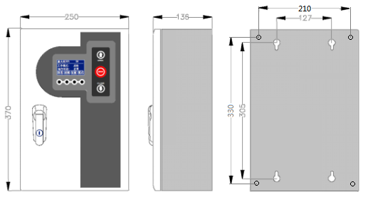 快速門電控柜png